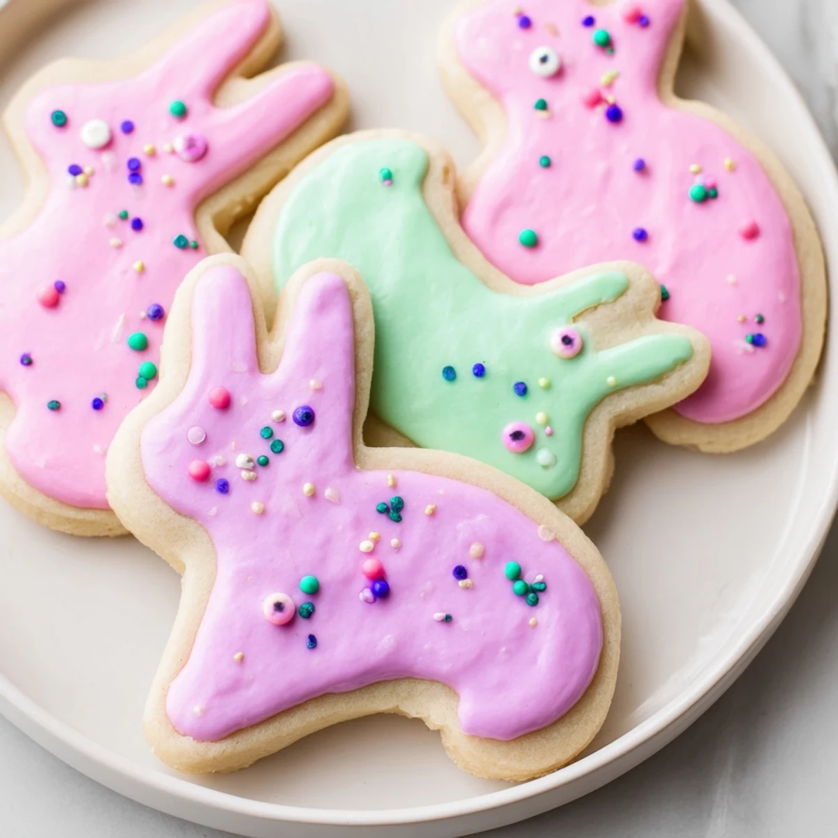 Easter Bunny Sugar Cookies