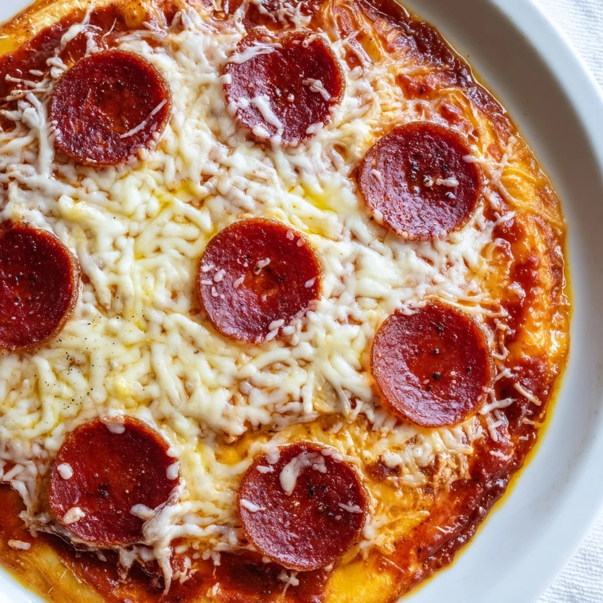 Golden Pizza Hut pan pizza with crispy thick crust and bubbling melted mozzarella cheese