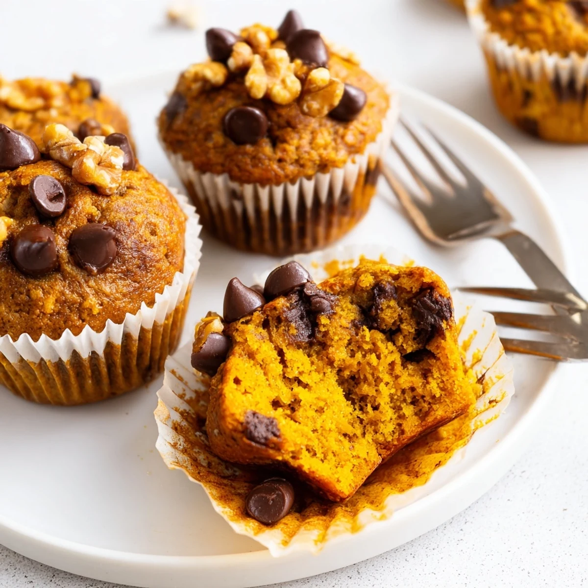 Warm Pumpkin Banana Muffins Recipe cooling on rack, cinnamon sugar scent