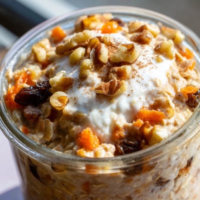 Carrot Cake Overnight Oats