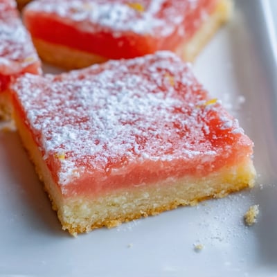 Grapefruit Bars Citrus Dessert