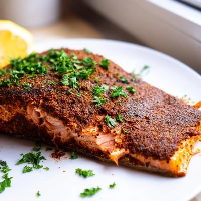 Oven Baked Cajun Salmon